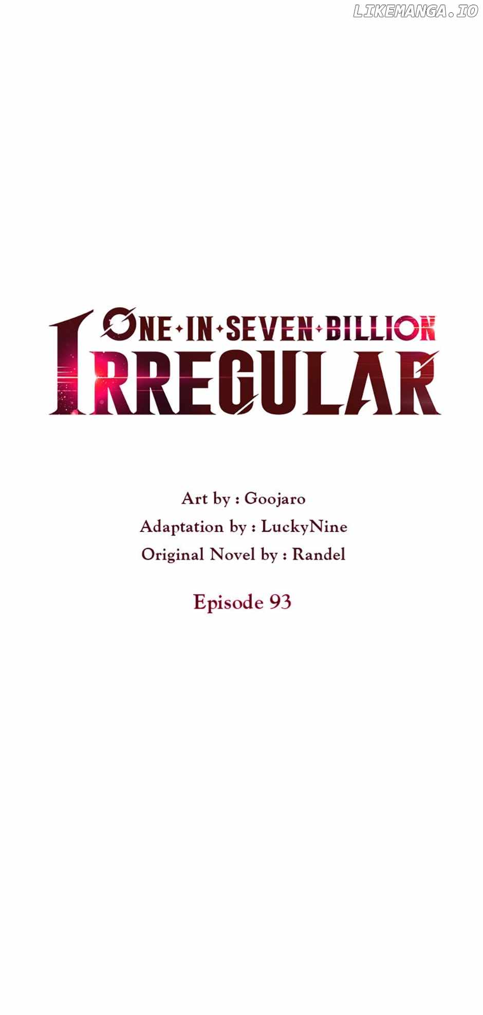 One in seven billion irregular (One-of-a-Kind Irregular) Chapter 93 8